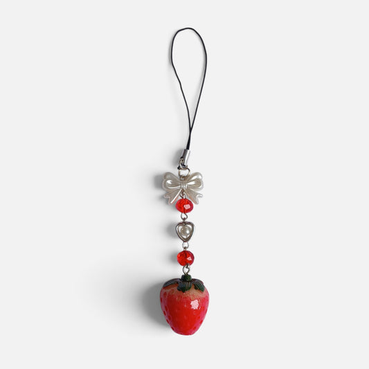 Strawberry Phone Charm
