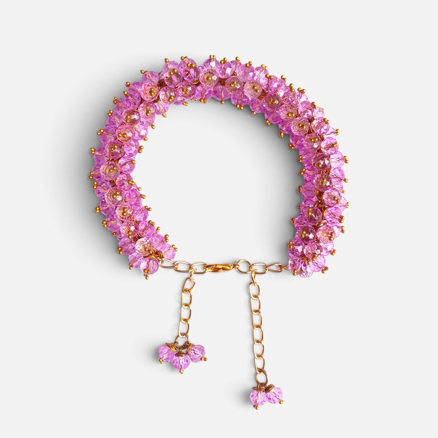 Lavender Gajra Bracelet