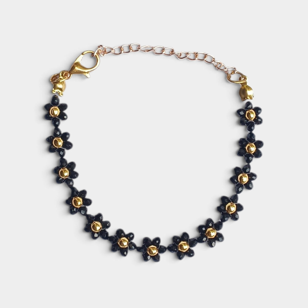 Midnight Daisy Bracelet