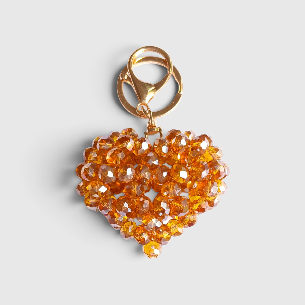 3D Heart Keychain